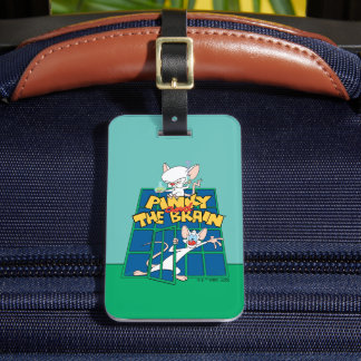 Animaniacs | Pinky and The Brain Cage Graphic Luggage Tag