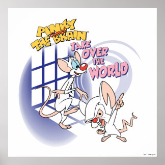 Animaniacs | Take Over The World Graphic Poster