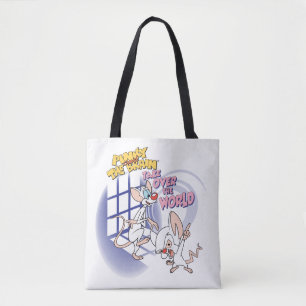 Animaniacs Take Over The World Graphic Tote Bag