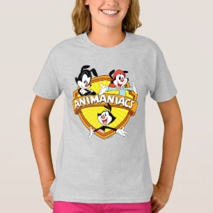 Animaniacs Warner Brothers & Sister WB Shield T-Shirt