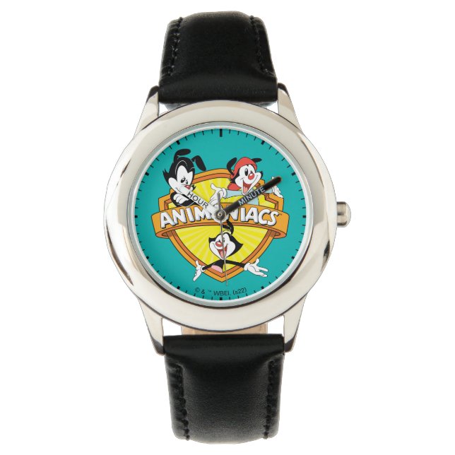 Animaniacs | Warner Brothers & Sister WB Shield Watch (Front)