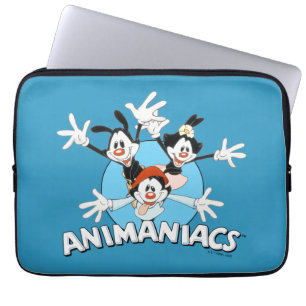 Animaniacs Warner Siblings Arms Wide Graphic Laptop Sleeve