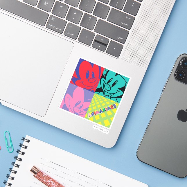 Animaniacs | Warner Siblings Pop Art Graphic (Laptop w/ iPhone)