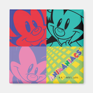 Animaniacs | Warner Siblings Pop Art Graphic Magnet