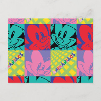 Animaniacs | Warner Siblings Pop Art Graphic Postcard