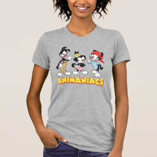 Animaniacs Yakko, Dot, and Wakko Standing T-Shirt