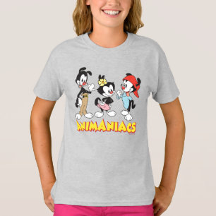 Animaniacs   Yakko, Dot, and Wakko Standing T-Shirt