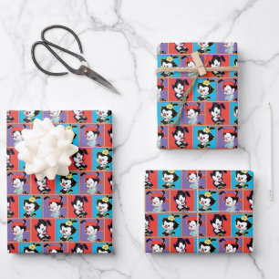Animaniacs   Yakko, Dot, & Wakko Panel Graphic Wrapping Paper Sheet