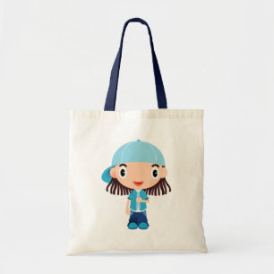 Animated Boy Tote Bag