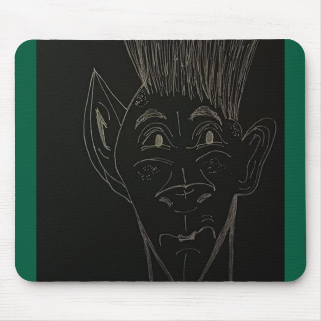 Animated Cartoon  Mouse Pad (Front)