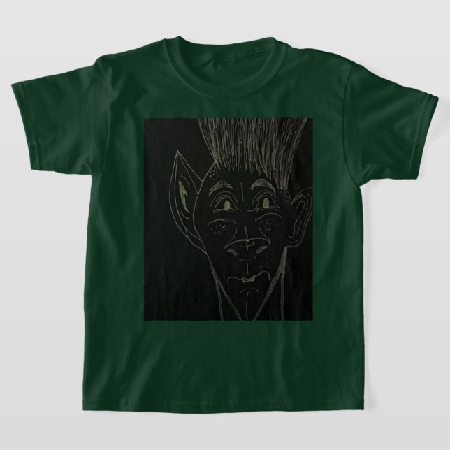 Animated Cartoon T-Shirt (Laydown)