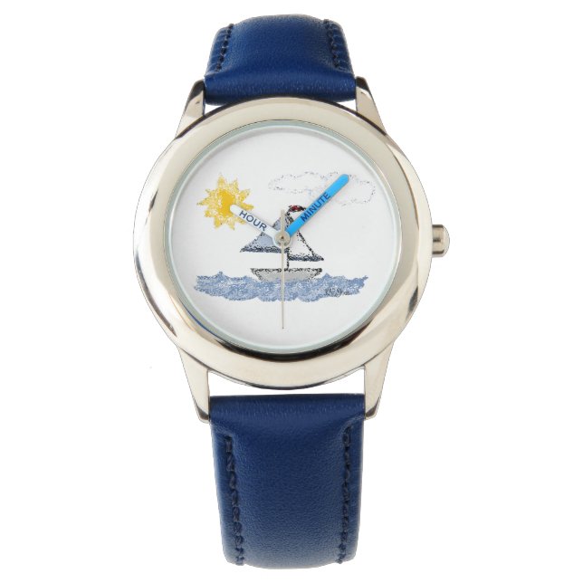 Animated Sailboat Watch (Front)