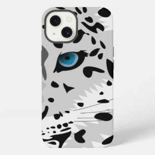 Animated Snow Leopard iPhone 13 Case