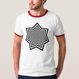 Animated Star T-Shirt - 2 Colour Shirt