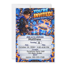 AnimatedLabbs Kai Birthday Mode Invitation