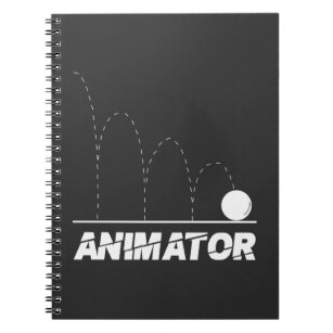 Animation Bouncing ball Animator stop motion Notebook