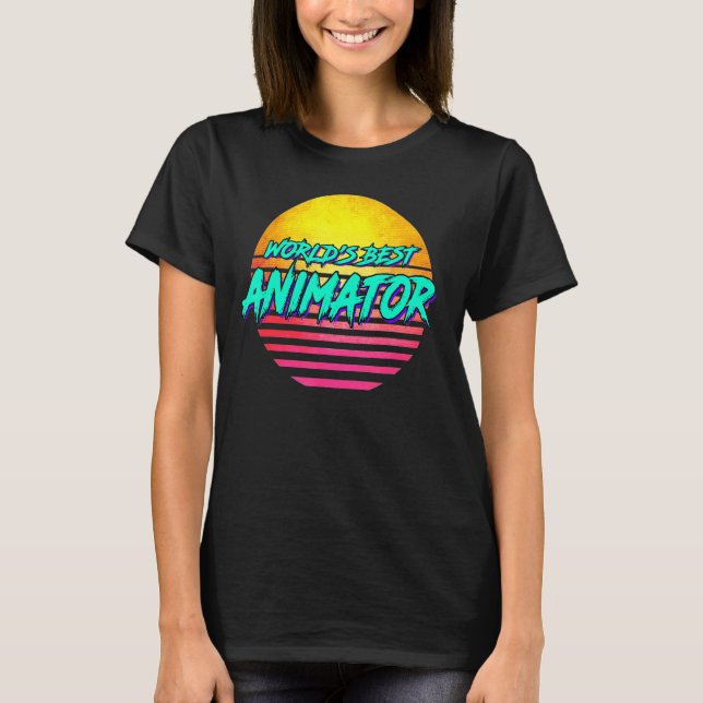Animator Profession Meme  Animator T-Shirt (Front)