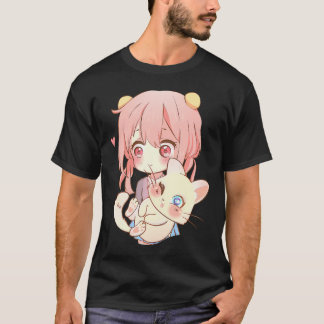 Anime And Cats Lover For n Manga Kawaii Otaku T-Shirt