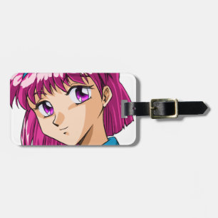 Anime and Manga Faces Luggage Tag