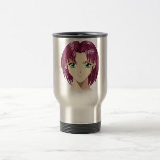 Anime and Manga Faces Travel Mug