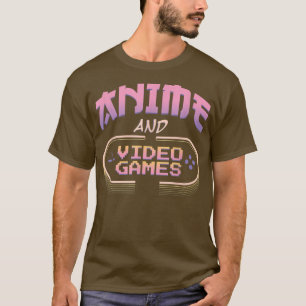 Anime and Video Games - Anime Manga Gamer T-Shirt