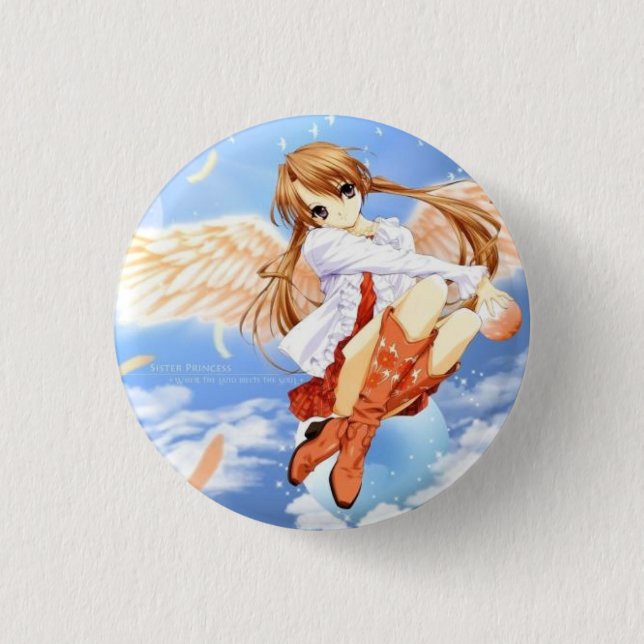 Anime Angel 3 Cm Round Badge (Front)
