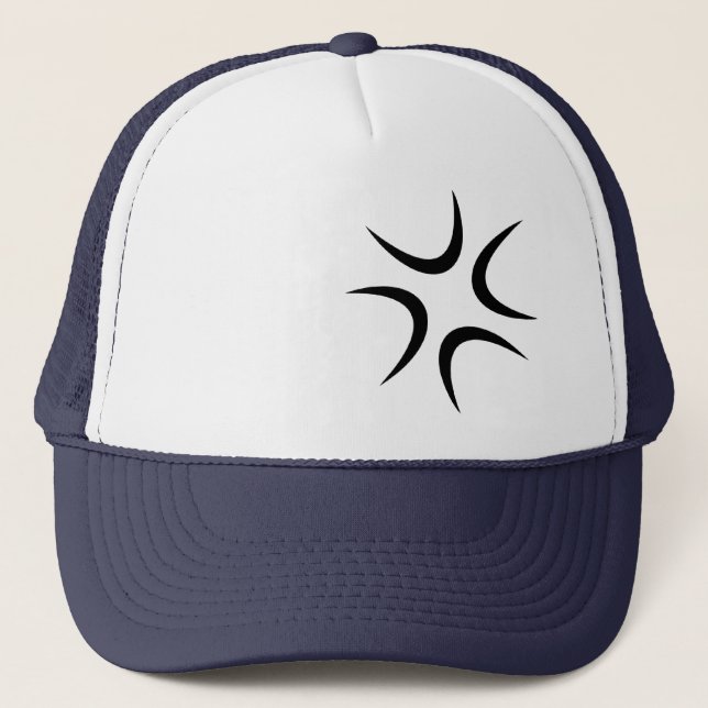 Anime Angry Truckers Hat (Front)