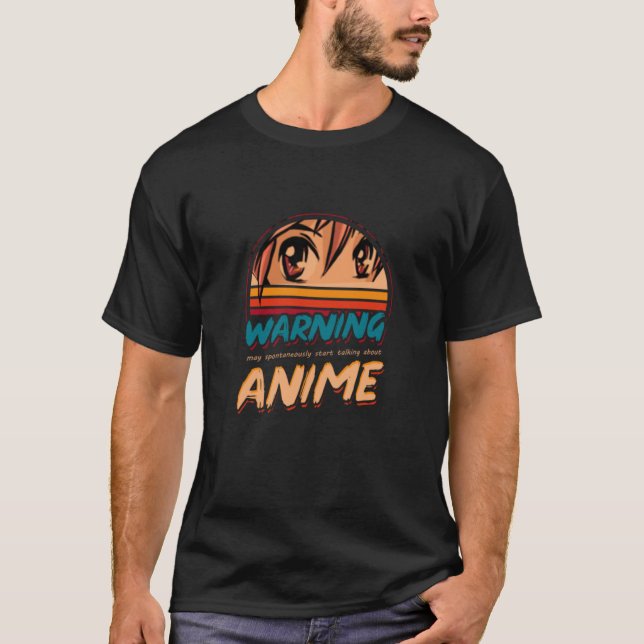 anime anime character manga comic  T-Shirt (Front)