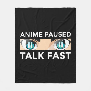 Anime Art For Men Women Teen Girls Anime Merch Ani Fleece Blanket