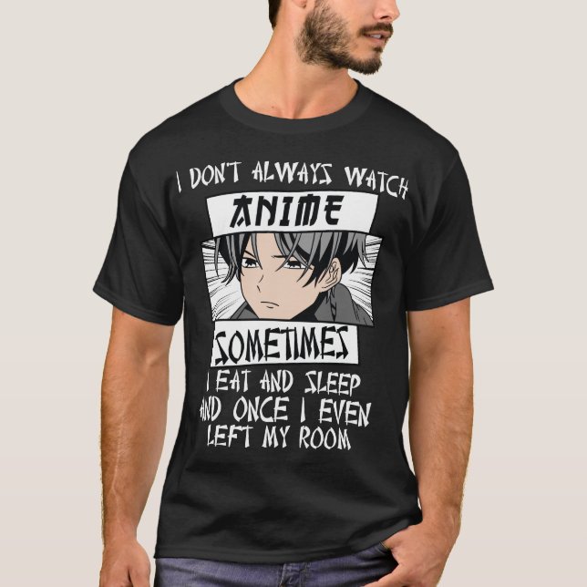 Anime Art For Men Women Teen Girls Anime T-Shirt (Front)