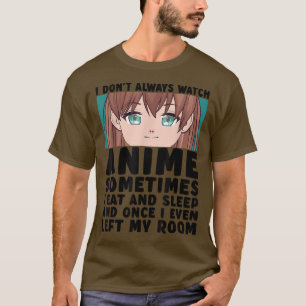 Anime Art for Teen Girls Japanese Anime Merch Anim T-Shirt