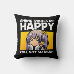 Anime Art For Women Teen Girls Men Anime Merch Ani Cushion