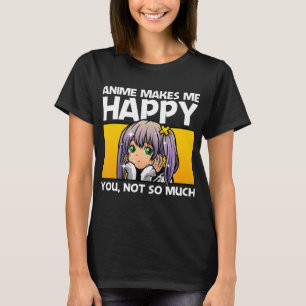 Anime Art For Women Teen Girls Men Anime Merch Ani T-Shirt