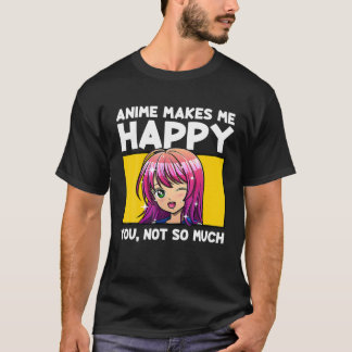 Anime Art For Women Teen Girls Men Anime Merch Ani T-Shirt