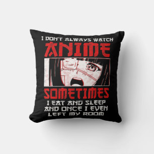 Anime Art Lover For Girls Women Boys Cute Anime Me Cushion