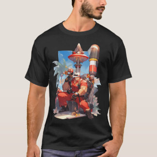 Anime Artwork of Safe Guard T-Shirt