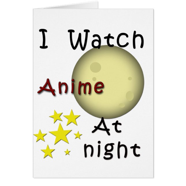 Anime at night (Front)