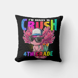 Anime Axolotl Waifu Who Love Anime Ramen And Sketc Cushion