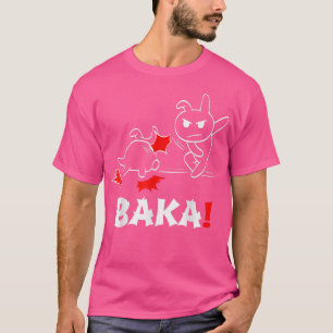 Anime Baka Japanese Manga Funny Graphic Cute Rabbi T-Shirt