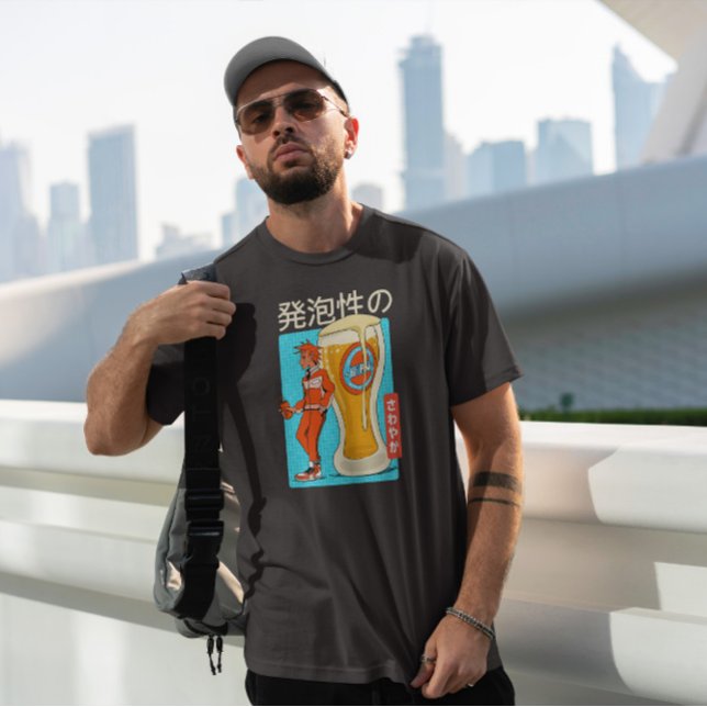 Anime Beer  T-Shirt (Creator Uploaded)