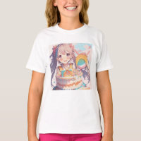 Anime Birthday Girl Pastel Colours