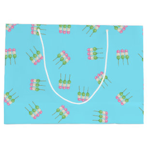 Anime Blue Pastel Dango Gift Bag