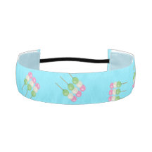 Anime Blue Pastel Dango Non-Slip Headbands