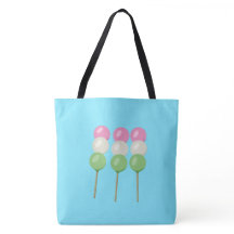 Anime Blue Pastel Dango Tote