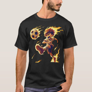 anime boy with ball friends T-Shirt