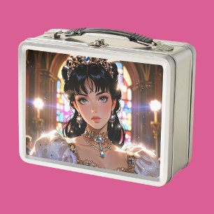 Anime bride metal lunch box