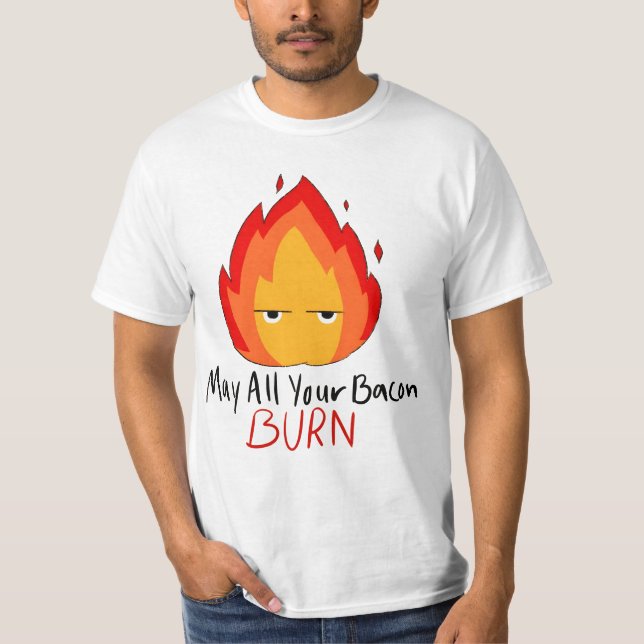 Anime Calcifer cute T-Shirt (Front)