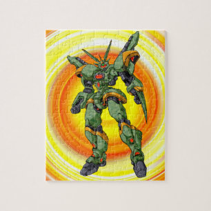 Anime Camo Robot Jigsaw Puzzle