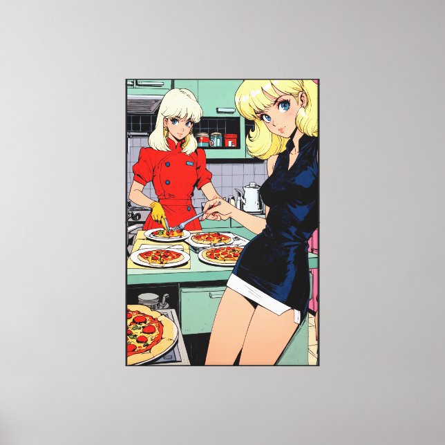 Anime  canvas print (Front)