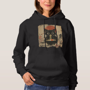Anime Cat Eating Ramen Japanese Style Anime Lovers Hoodie